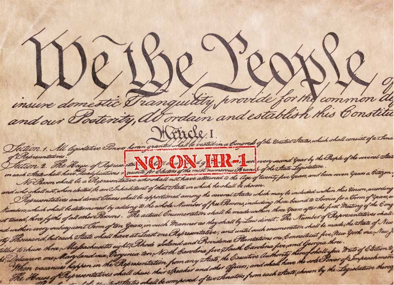 Constitution - No On HR1