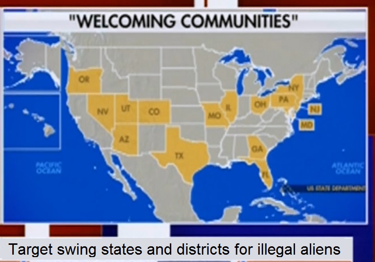 Target States for Illegal Aliens